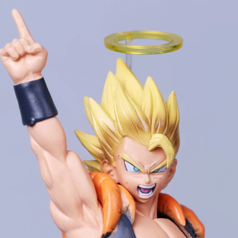 Аниме Dragon Ball Z Gogeta Vegeta Son Goku Fusion Angel Aura Super Saiyan фигурка шоколада Com экшн из ПВХ Модель