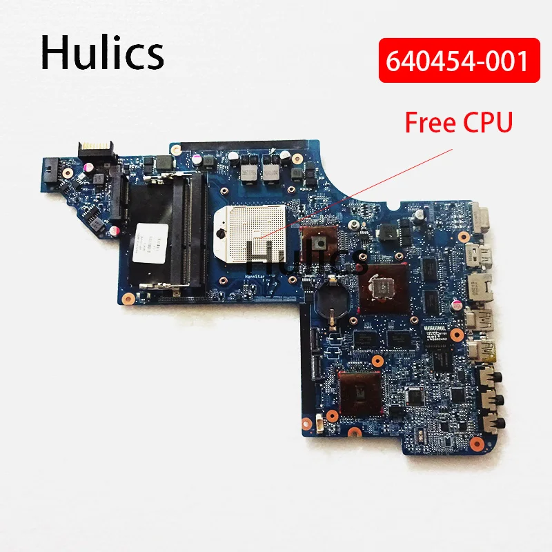 Материнская плата Hulics для ноутбука HP PAVILION DV6 DV6-6000 series 640454-001 Socket s1 1 Гб | Компьютеры