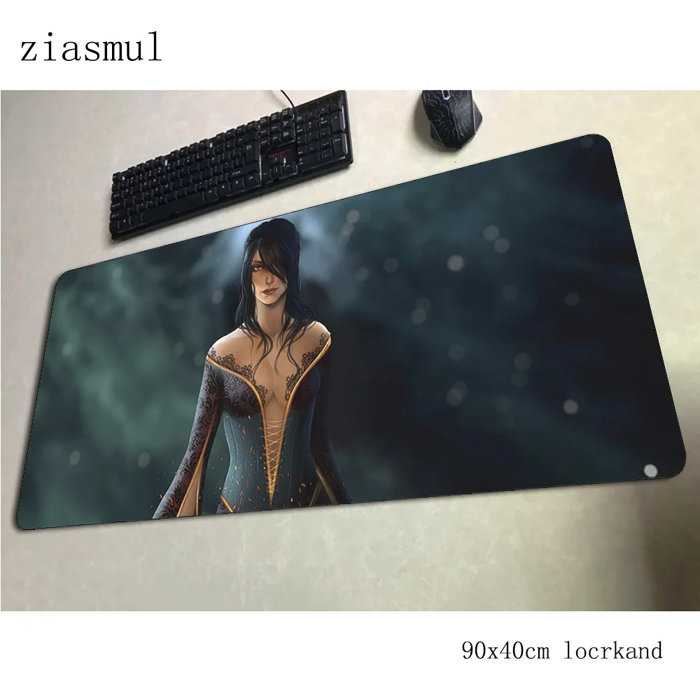 Dragon age коврик для мыши геймер 3d 90x40 см notbook коврик для мыши игровой коврик для мыши Большой HD узор Коврик для мыши ПК стол коврик для мыши - Цвет: pattern 4