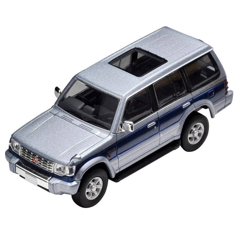 Tomy Tomica Tomytec TLV 1/64 Mitsubishi Pajero Super Exceed Z литая модель автомобиля - Цвет: Silver-Blue