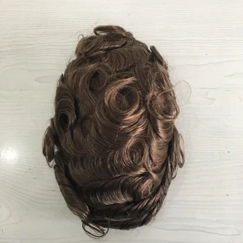 

tsingtaowig , Men's Toupee Men Hair System stock Can be shipped immediately