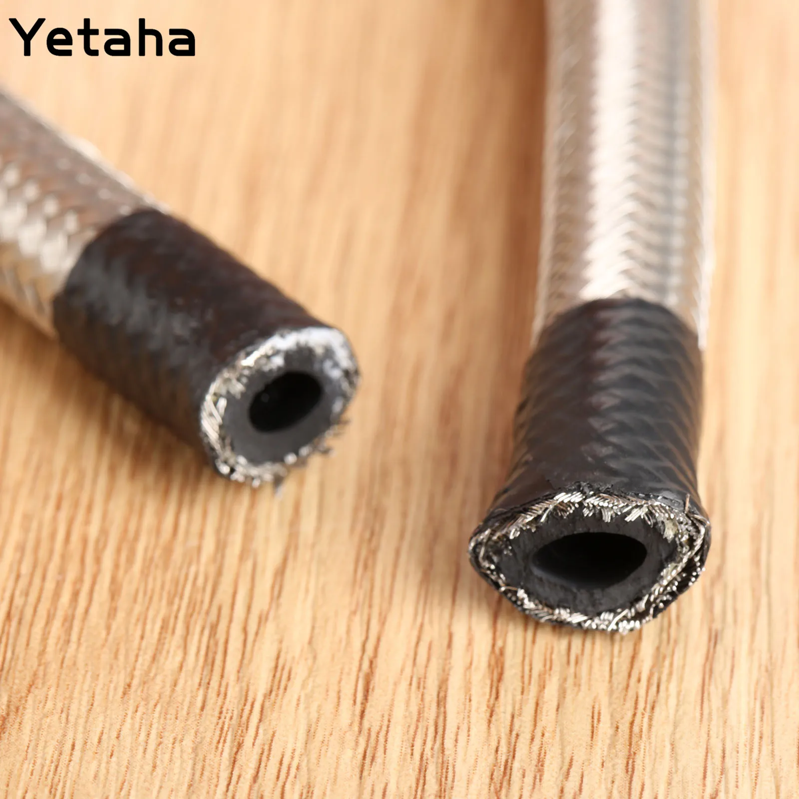 Масляный шланг Yetaha AN4 один фут плетеный из нержавеющей стали для гонок топливный