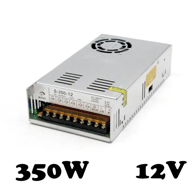 

S-350-12 29A power supply 12V 30A high efficiency Single output switch power