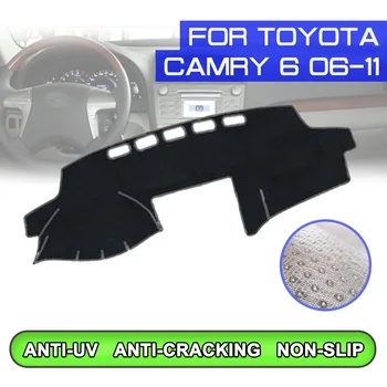 

Car Anti-dirty Non-slip Dash Cover Mat Dashboard Mat UV Protection Shade for Toyota Camry 6 2006 2007 2008 2009 2010 2011