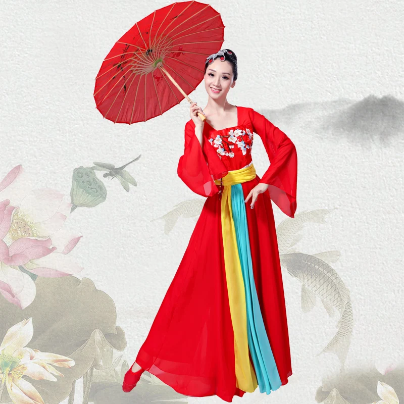 Костюм феи Hanfu платье Китайский древний костюм Восточные Танцевальные Костюмы китайский костюм hanfu Женский