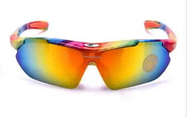 Зимние лыжные очки UV400 для велоспорта, сноубординга, катания на коньках, спортивные велосипедные очки, солнцезащитные очки для рыбалки, пеших прогулок - Цвет: 10