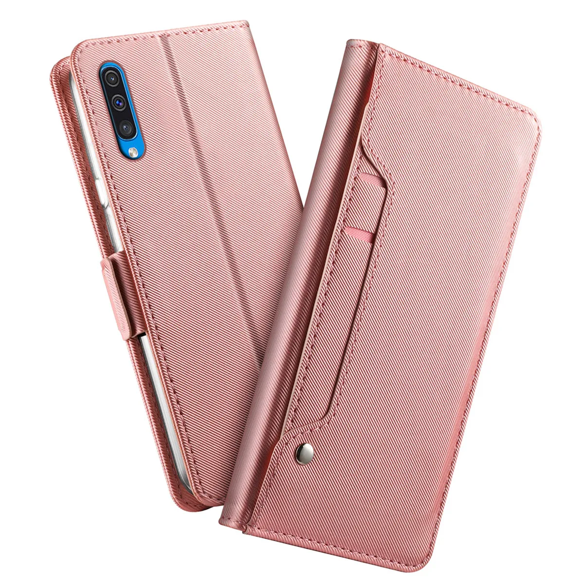 Для samsung Note 10 Plus S11e S11 чехол кожаный бумажник откидная подставка зеркальный чехол для Galaxy A50 A40 A30 A10 S10 plus S10e Чехол для карт - Цвет: 03