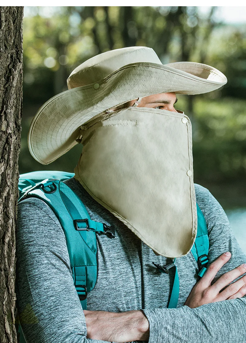 Naturehike мужская шапка Boonie с защитой от ультрафиолета, походная Кепка, кепка для страйкбола, дорожная шляпа от солнца, уличная походная Кепка с маской для лица