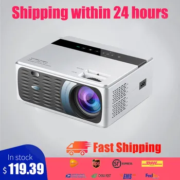 

Cewaal CP600 1080P Projector Support Ultra-HD 4K Home Theatre Proyector Beamer for Android WiFi hdmi VGA AV USB Port 8000 Lumens