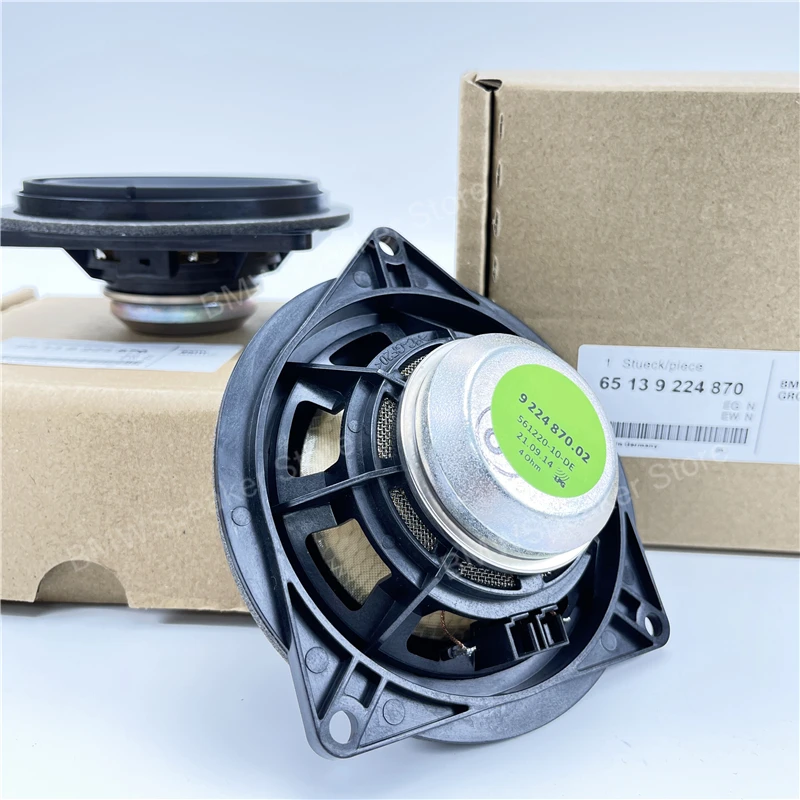 Cache Haut-parleur Porte BMW E90 E84 X1 – Noir, ABS/PC – Améliore Le Son Et L’esthétique – Référence OEM 51417279294
