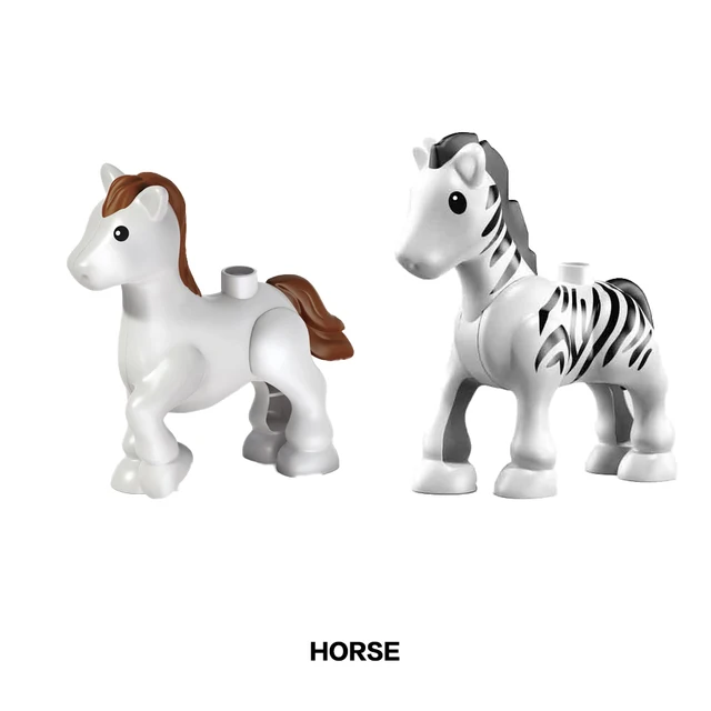 Brick Animal Spelling Building Blocks New Animal Cartoons Sea Flamingo Compatible With Brick Toy For Children Christmas Gift AD-144