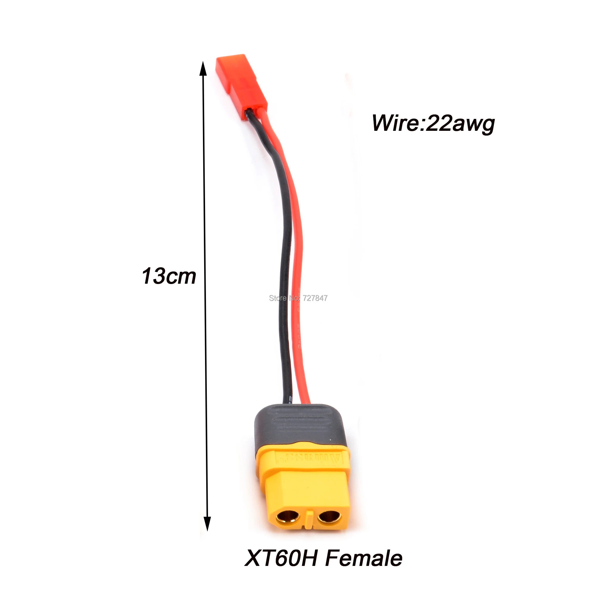 22AWG XT30U XT60 XT60H t-штекер мужской/женский разъем для JST штекер зарядное устройство адаптер LiPo батарея модель зарядки конвертер