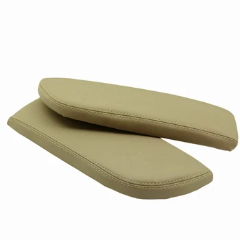 

Car Interior Beige Leather Armrest Center Console Lid Cover Interior Mouldings for Acura MDX 2007-2013