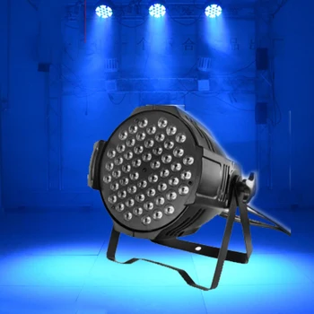 

54w par light RGBW led flat par 54 led disco lighting DJ par can club LED light bar ktv show xmas decorative