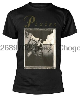 Pixies-Camiseta de surfista Rosa (negro), nueva y oficial