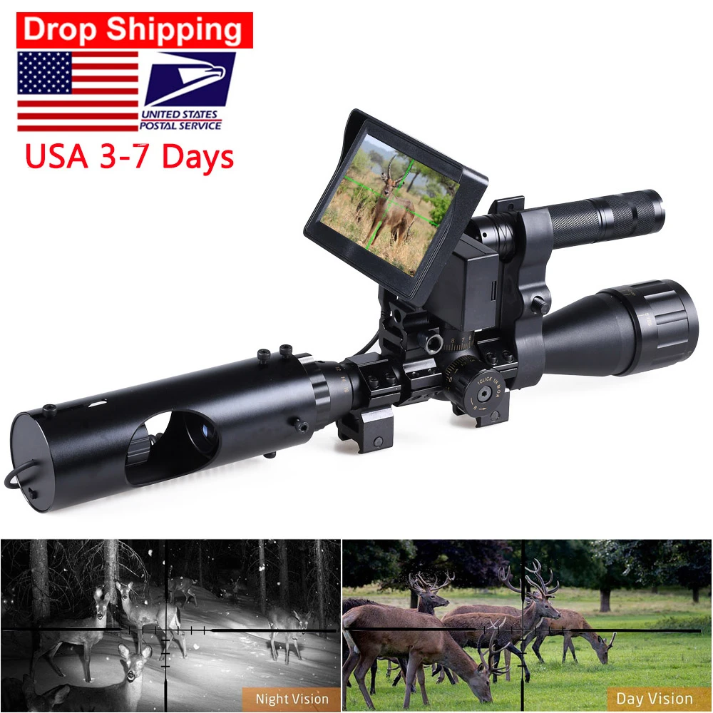 MJZYP Nachtsicht-Infrarot Fernrohr Jagdvisier Advanced 850Nm LED-IR-Kamera DIY 720P Stoßfest Kann Videos Aufnehmen MJZYP Nachtsicht-Infrarot Fernrohr Jagdvisier Advanced 850Nm LED-IR-Kamera DIY 720P Stoßfest Kann Videos Aufnehmen