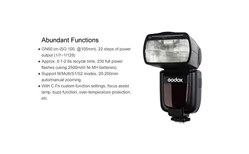 Godox TT600 HSS 1/8000s Высокоскоростная синхронизация Встроенная 2,4G Беспроводная Вспышка Скорость lite светильник совместим с большинством цифровых зеркальных фотокамер