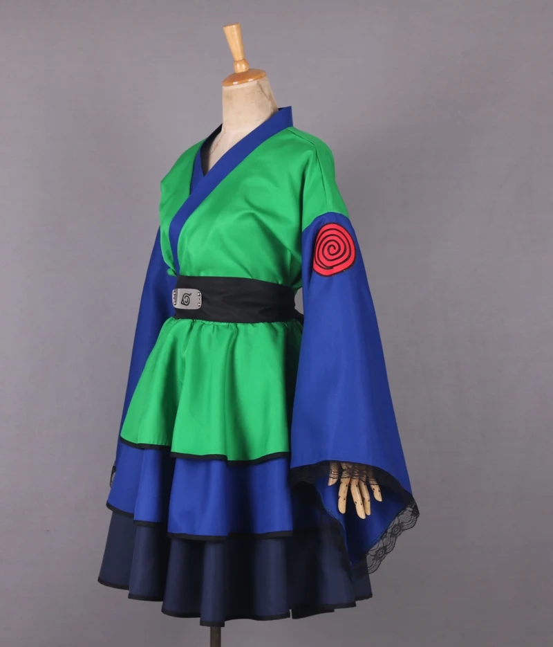 Индивидуальные Наруто Ураганные Хроники Наруто Узумаки женский Лолита кимоно платье парик Аниме Косплей Костюм для женщин одежда