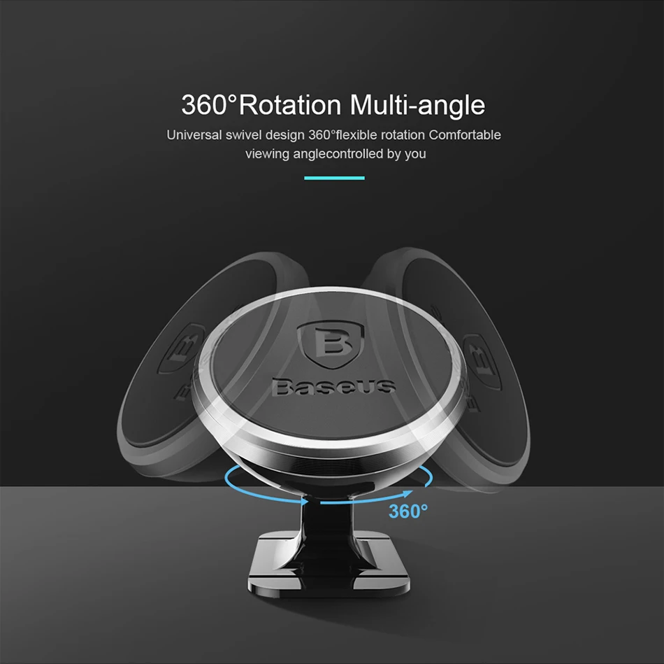 Baseus Magnetic Car Phone Holder For iPhone Samsung Universal Magnet Mount Holder for Phone in Car Cell Mobile Smartphone Stand iphone holder for car