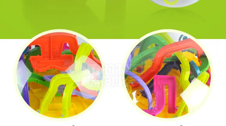 Музыка-скидка 299 yi zhi qiu 3D Интеллект шар лабиринт игрушка детская фантазия интеллект шар Интеллектуальный интерес лабиринт