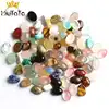 Natural Stone Beads Mixed Oval Round Triangle Square CAB CABOCHON Teardrop Shaped Beads For Jewelry Making DIY Ring 10/20pcs ► Photo 3/6