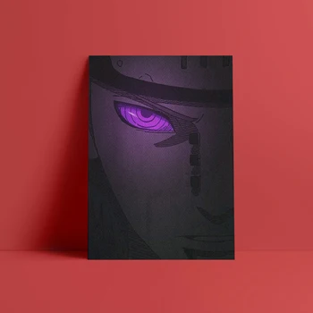 

Rinnegan Naruto Posters Anime Canvas Print Painting Wall Art Modular Decorative Pictures for Living Room Kids Bedroom Study Room