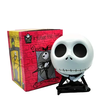 

Disney The Nightmare Before Christmas Jack Skellington Storage Box Car Decoration Action Figure Collection Model Toy X4976