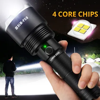 

SHENYU Powerful Tactical XHP50 LED Flashlight USB Rechargeable Torch Waterproof Lamp Super Bright Lantern