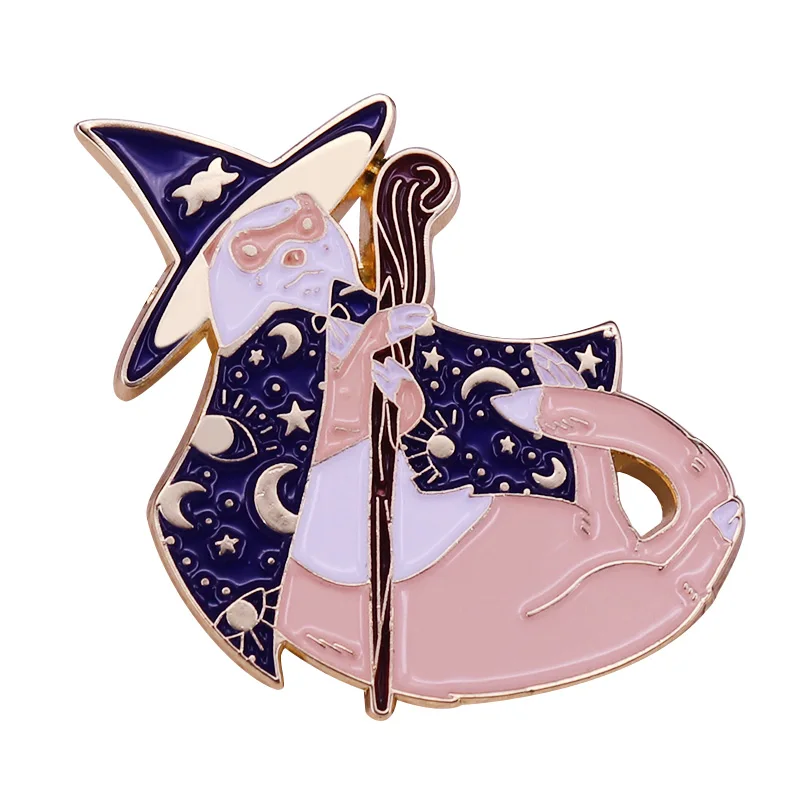 Wizard Ferret Pin Witchcraft Movie Fans Proud Decor