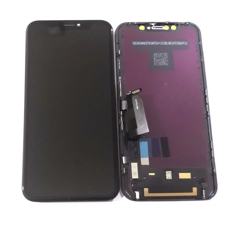 Для iphone XR ЖК-дисплей + сенсорная панель стекло дигитайзер Запасные части 6 1 &quotдля