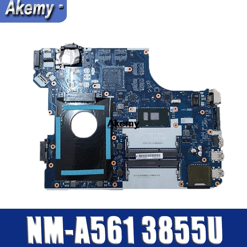 

BE560 NM-A561 motherboard for Lenovo Thinkpad E560 E560C notebook motherboard CPU 3855U DDR3 100% test work