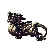 Китайский древний зверь, фигурка Божья, орнамент, ретро Статуя, ремесла, чай, домашние животные, чайная посуда, настольный орнамент для чайной комнаты, ресторанного магазина