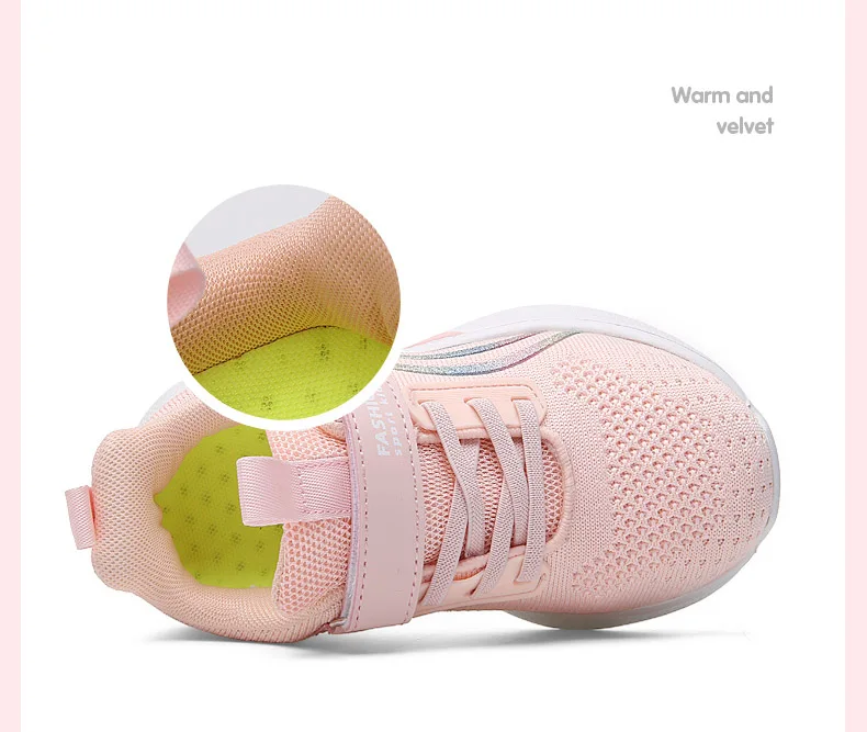 Children Shoes Brethable Mesh Kids Sports Shoes For Girls Fashion Casual Running Sneakers Girls Shoes girls leather shoes