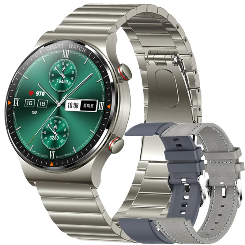 New 454*454 HD Smart Watch Full Touch Screen Mens Bluetooth Call Smartwatch IP68 Waterproof Music Player Fitness Tracker Watches 