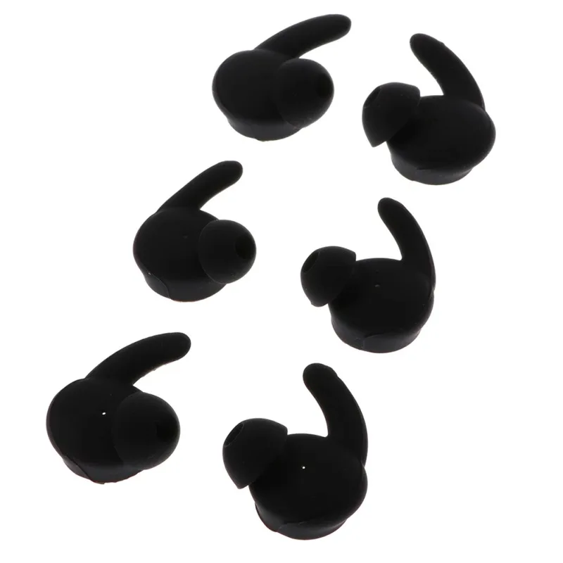 

3Pairs S/M/L Silicone Earbuds Tips Ear Hook Earphone Case In Ear Soft Silicone Cover for Huawei Sport Bluetooth Headset AM61