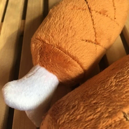 1 шт. Новинка плюшевые игрушки бархатные куриные ножки интерактивные привлекательные звуковые кошки собаки игрушки