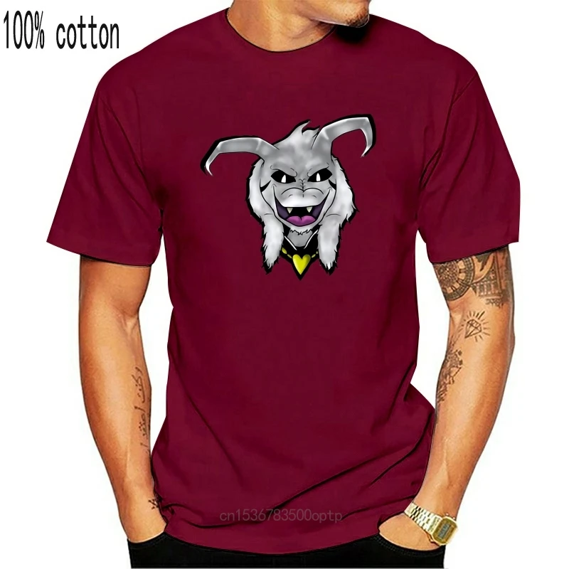 Undertale Frizk and Asriel Dreemurr T shirt sans papyrus T-shirt Napstablook Mettaton Flowey Cosplay Top Tee | Мужская одежда