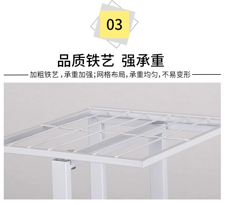 Indoor Household Balcony Decorate Iron Art Of Shelf A Living Room Simplicity Flowerpot Multi-storey Pylons Green Luo