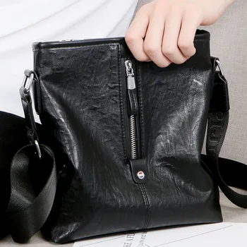 

Luxury Brand Summer Casual Messenger Bag Men Oxford Shoulder Bags Male Crossbody Bags For Men Sling Bag Black Canvas Man Handbag