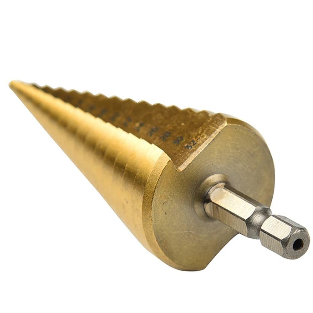 Ступенчатое сверло из быстрорежущей стали конусное отверстие конический 4 32 мм