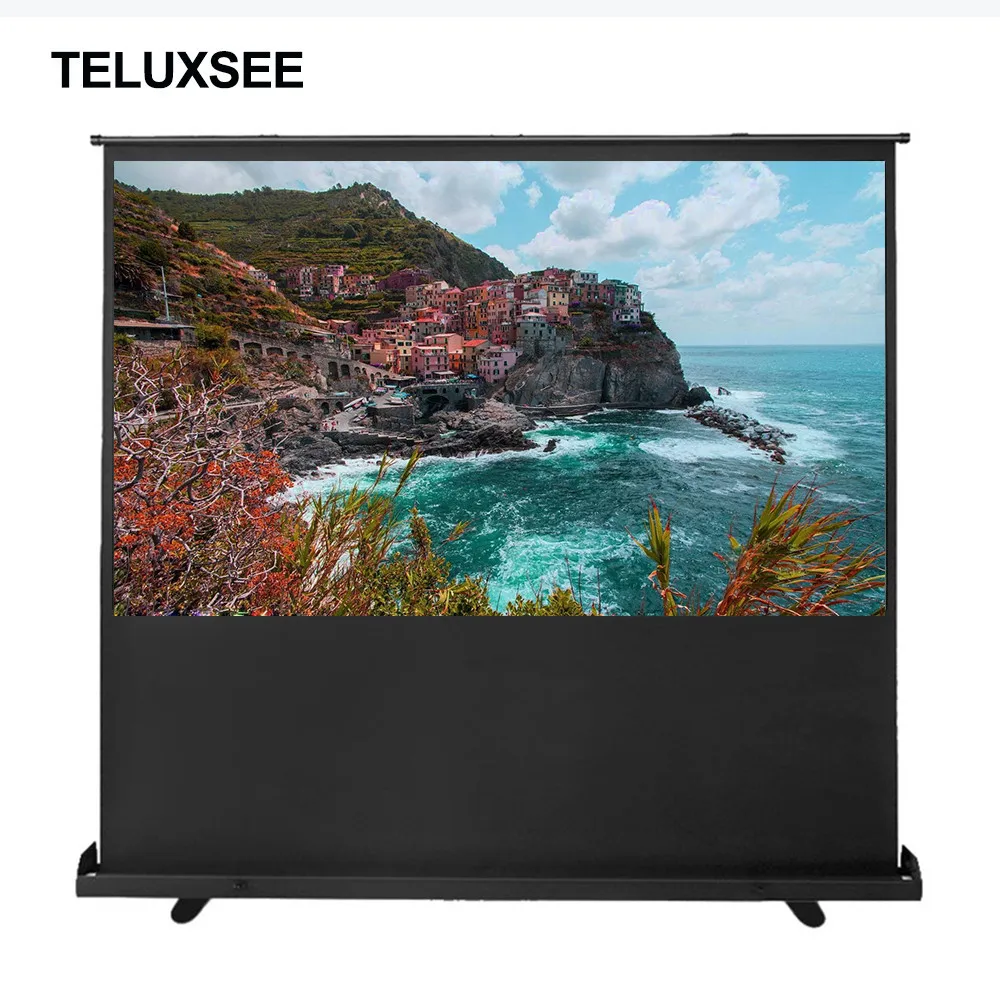 TELUXSEE 60 дюймов 16:9 HDTV моторизованный Электрический пол поднимающийся передний