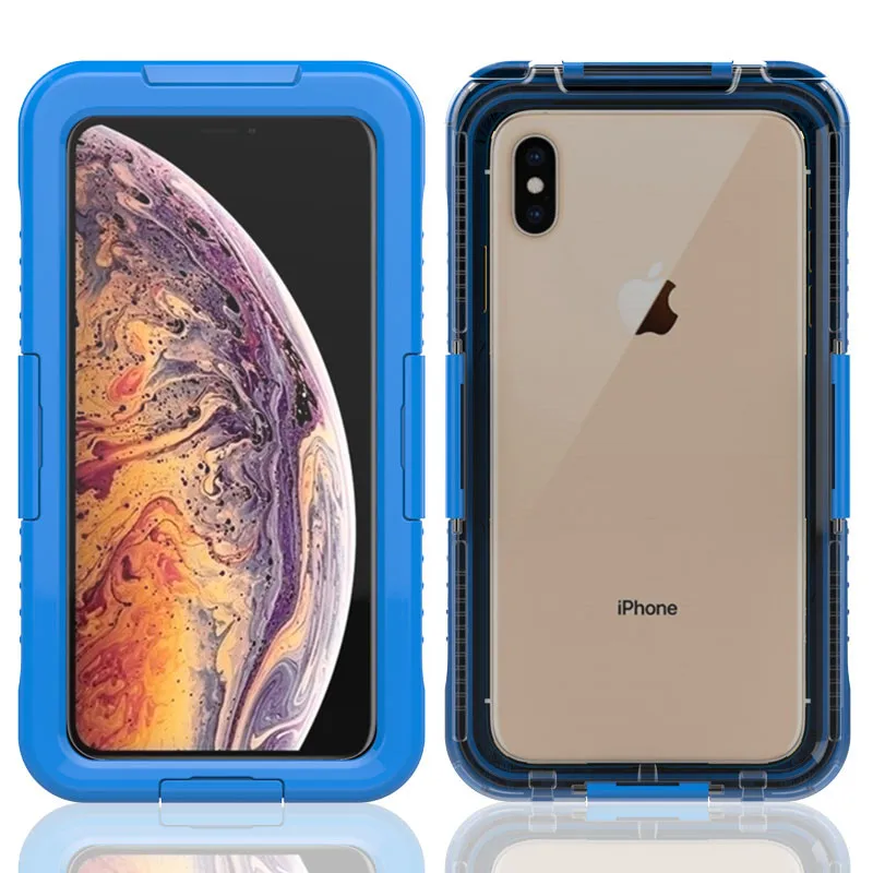 IXP68 водонепроницаемый телефон чехол для iPhone 6 6s 7 7plus 8 8 Plus X XS XR XS Max чехол для плавания Дайвинг водонепроницаемый ТПУ покрытие для чехла