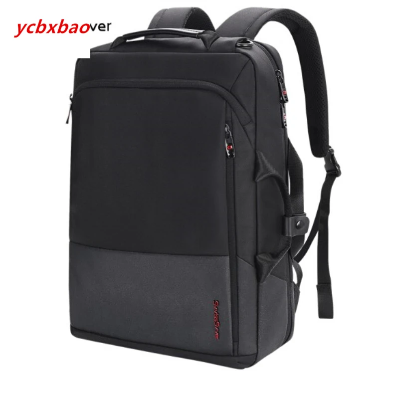 

men backpack multi-purpose male backpack Single shoulder bag waterproof 15.6 inch computer travel business backpack