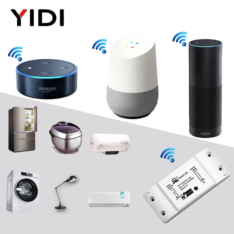  Wifi Smart Light App Control Switch Universal Breaker Wireless Remote Control Smart home tuya App v - 4000038745706