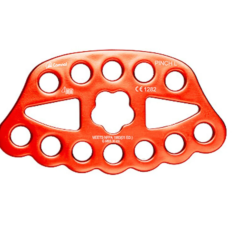 

Camnal 12 Hole Rope Component Plate Load-Bearing Anchors Mountaineering Equipment Fingerboard Climbing Rope Splitter