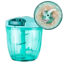 Процессор еды для мяса ручная мясорубка фрукты Сальса перец измельчитель для лука гайка ручной работы