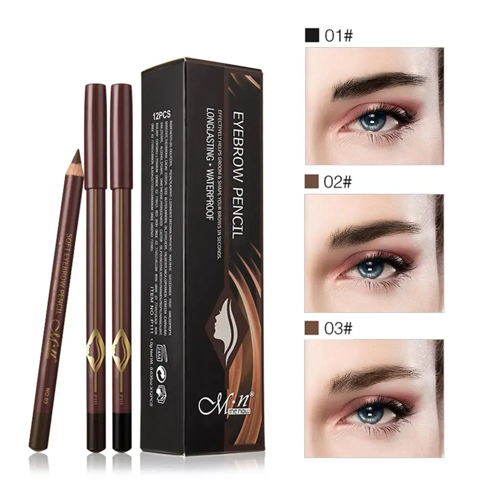 

Waterproof Sweat-resistant Eyebrow Pencil No Fading Lasting Eye Makeup Three Colors Available