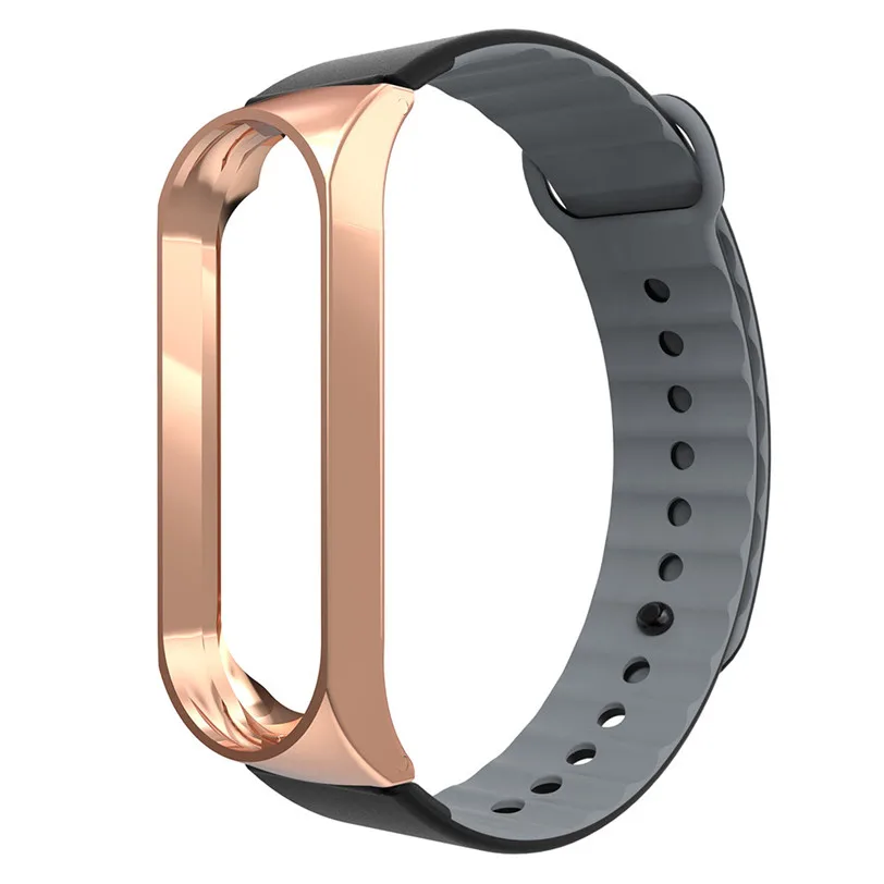 Легкий сменный Браслет из силикагеля ремешок для Xiaomi Mi Band 3 удобные умные ремешки на запястье