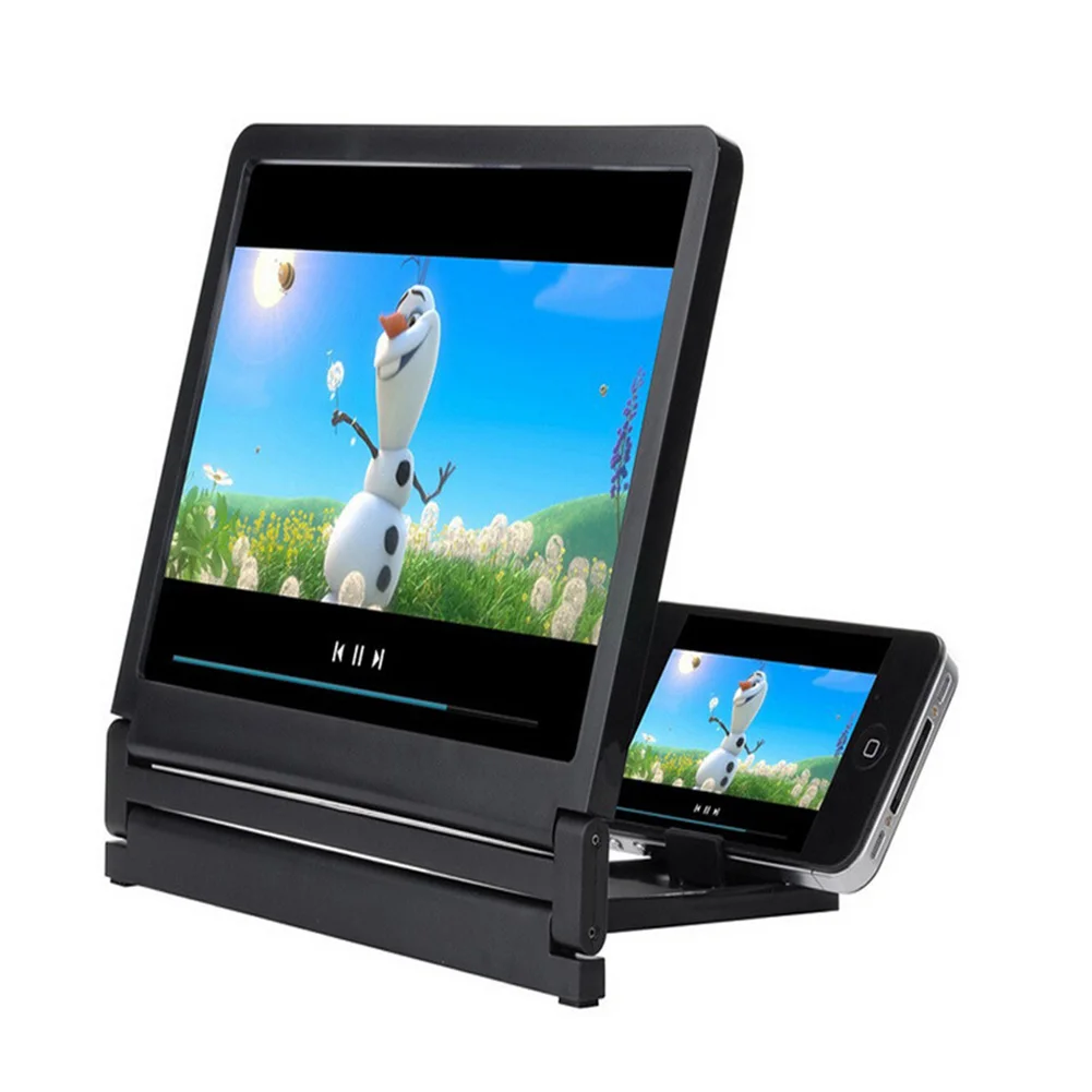 CellPhone Screen Magnifier Eyes Protection Display 3D Video Screen Amplifier Enlarged Expander Stand CellPhone Screen Magnifier Eyes Protection Display 3D Video Screen Amplifier Enlarged Expander Stand