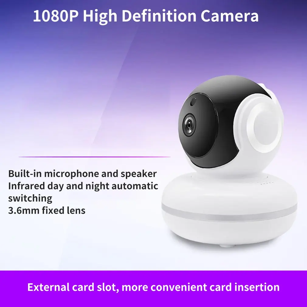Home Security IP Camera 1080P with 32G memory Wifi Ip Camera Baby Elderly Nanny Pet Shop Monitor Wireless Indoor Security Camera